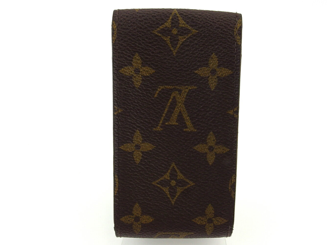Louis Vuitton Cigarette M63024 Etui cigarette Brown Beige Handbag L2979
