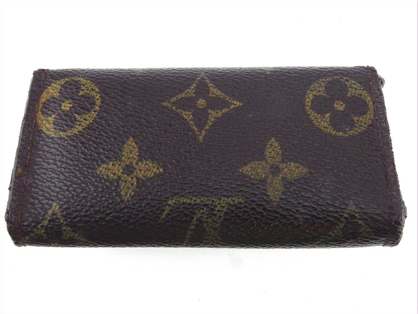 Louis Vuitton Key holder M62631 Multicles4 Brown Beige Gold Key Chain L2980