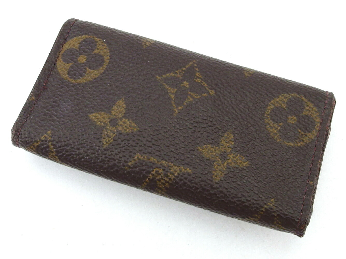Louis Vuitton Key holder M62631 Multicles4 Brown Beige Gold Key Chain L2997