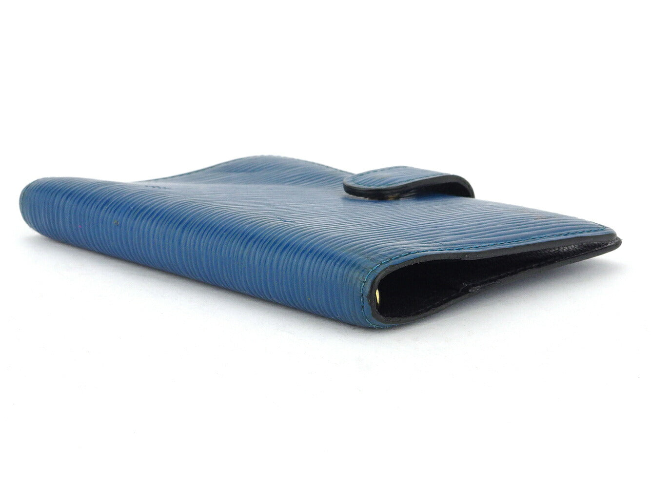 Louis Vuitton Notebook cover R20055 Agenda PM Blue Gold Handbag