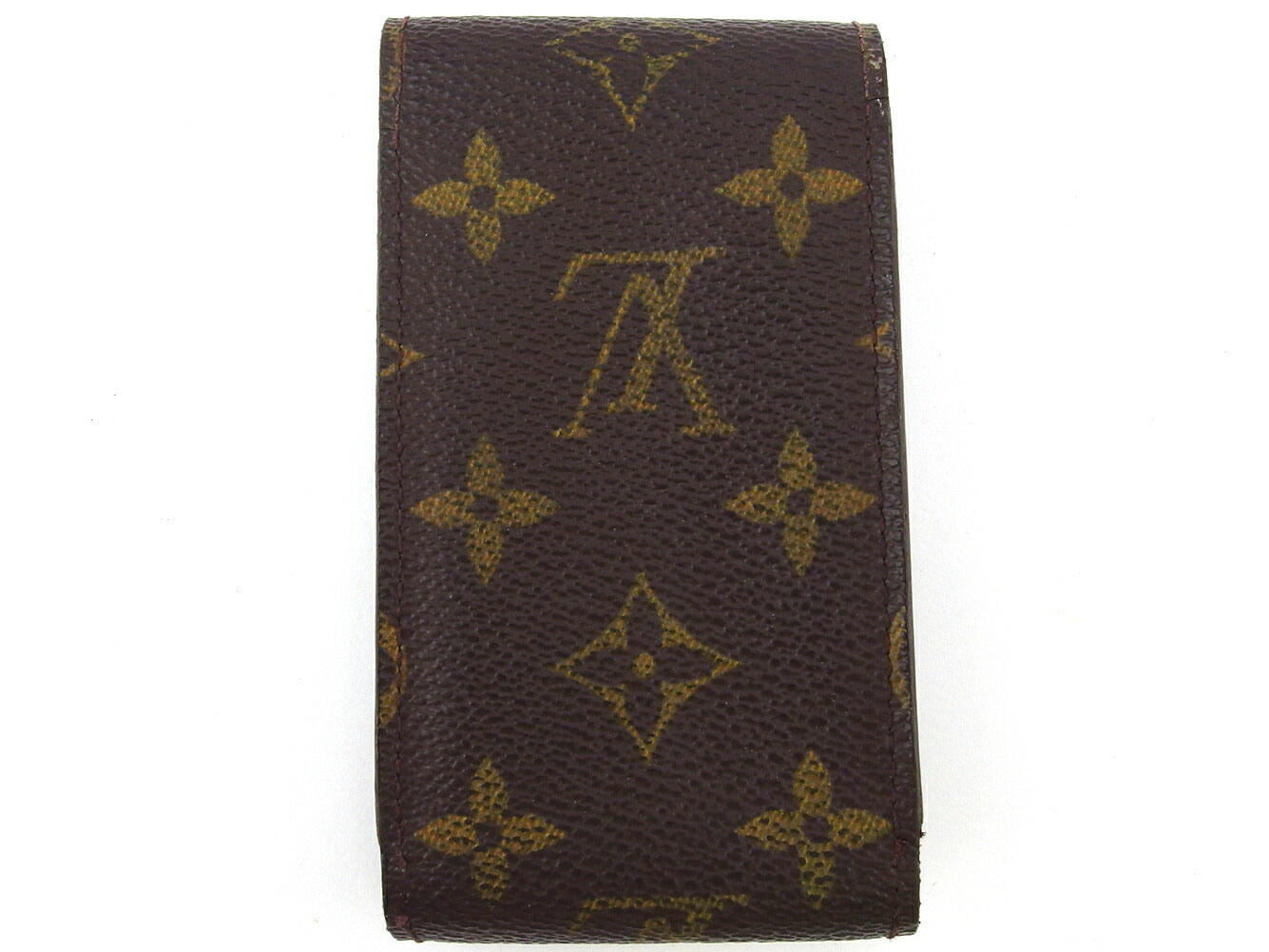 Louis Vuitton Cigarette M63024 Etui cigarette Brown Beige Handbag L3338