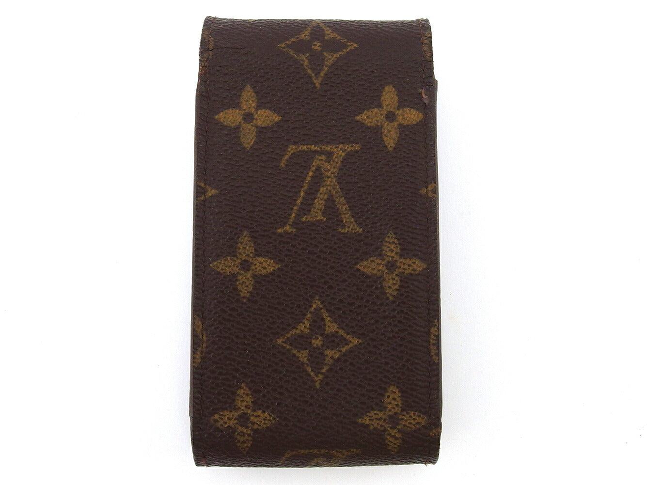 Louis Vuitton Cigarette M63024 Etui cigarette Brown Beige Handbag L3344