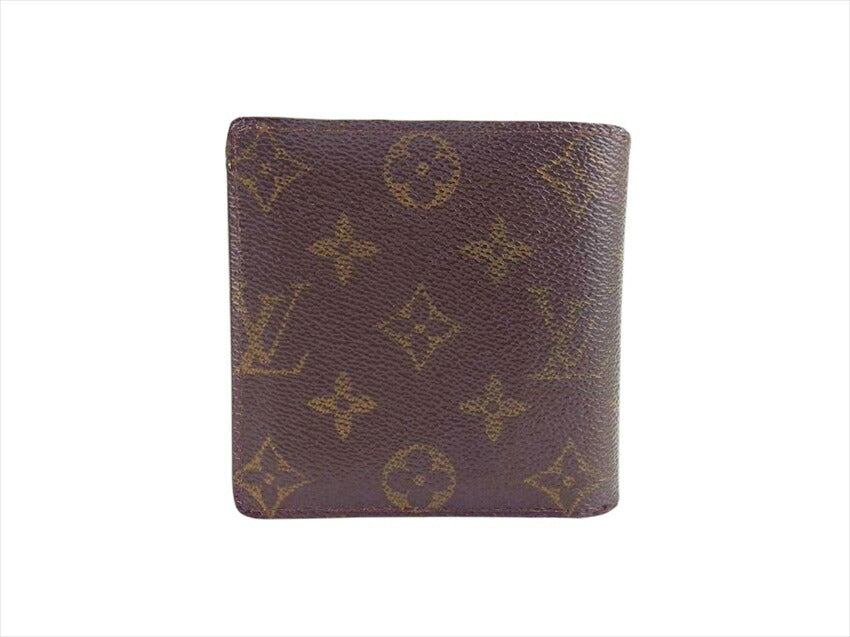 Louis Vuitton Bifold M61665 Porte Billets Cartes Brown Wallet Case