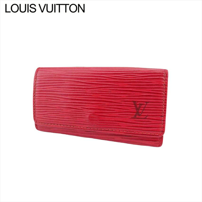 Louis Vuitton Key holder M63827 Castilian Red Key Chain L4021