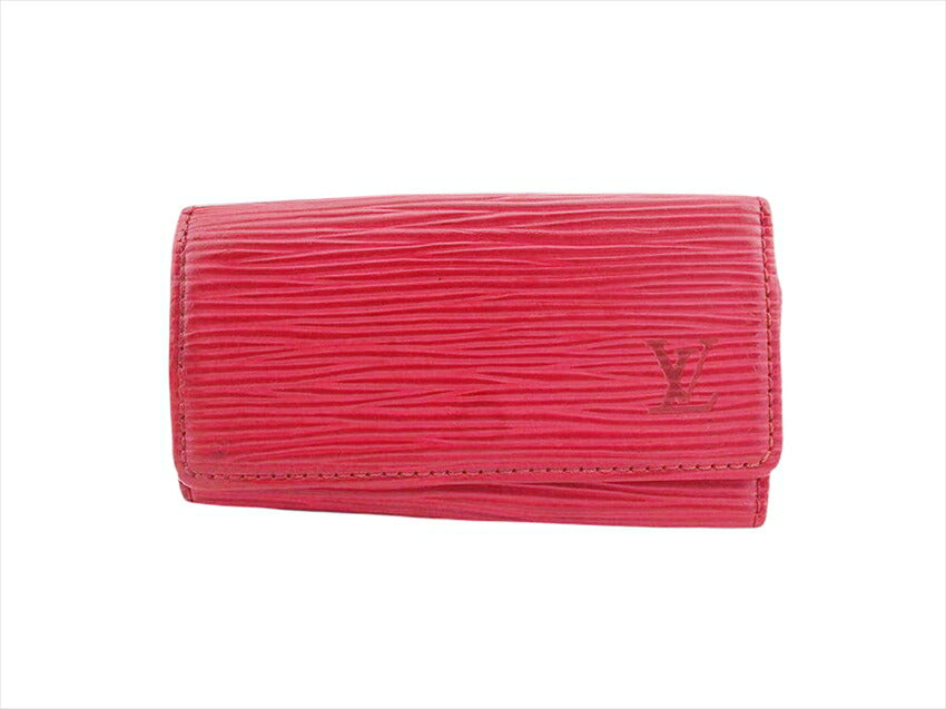 Louis Vuitton Key holder M63827 x Red Gold Key Chain