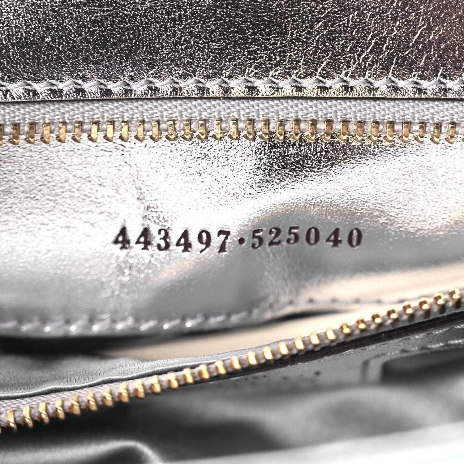 Gucci Iridescent Nappa Chevron Matelasse Small GG Marmont Shoulder Bag Snow Light Blue