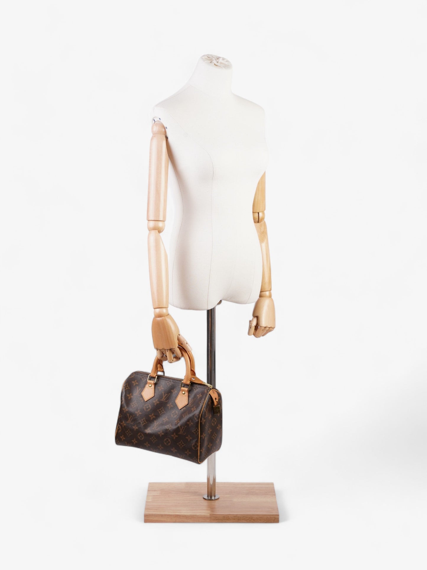Louis Vuitton Speedy Coated 25 Monogram Canvas Coated Canvas Apparel Canvas 28