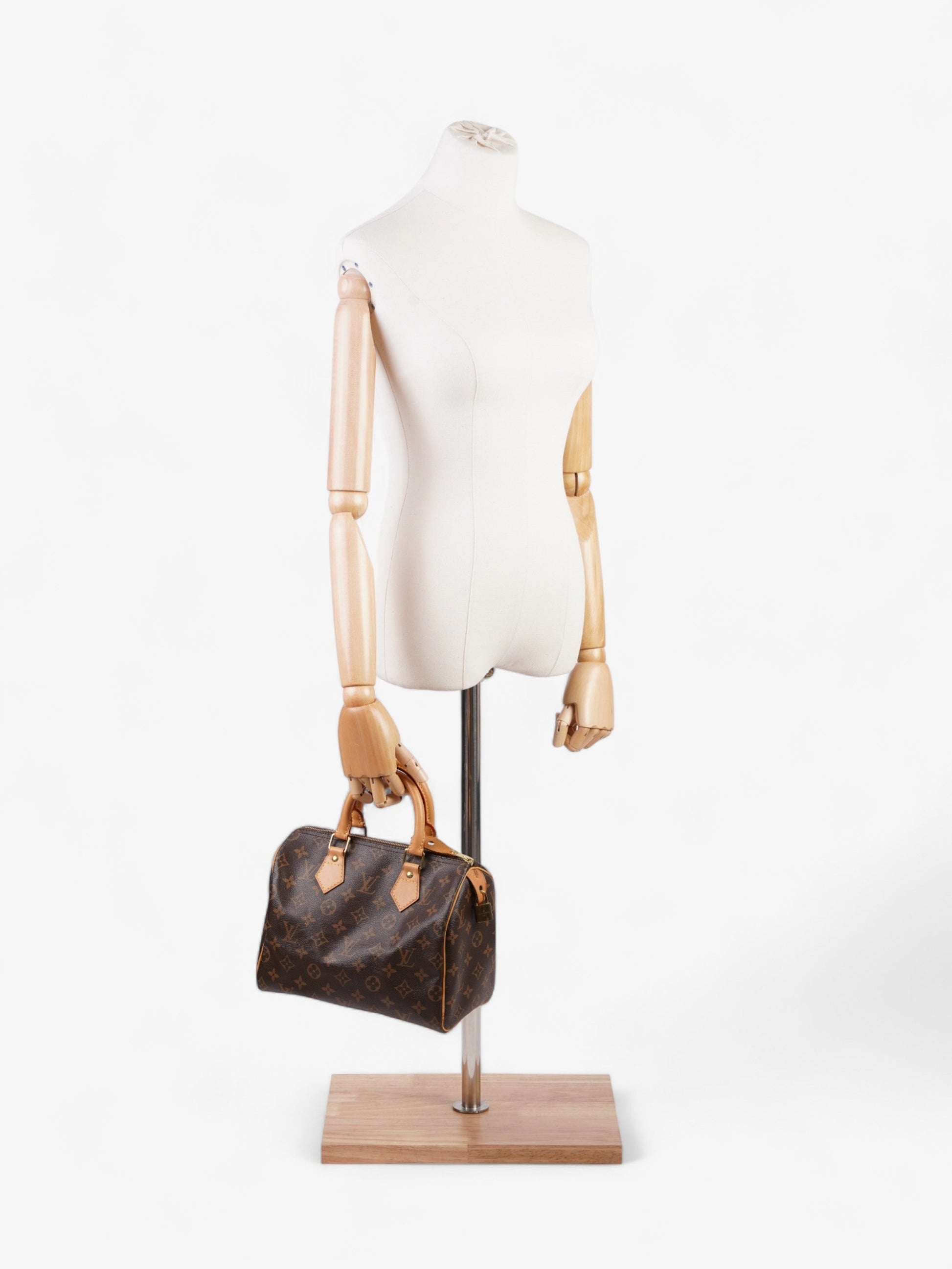 Louis Vuitton Speedy Coated 25 Monogram Canvas Coated Canvas Apparel Canvas 28