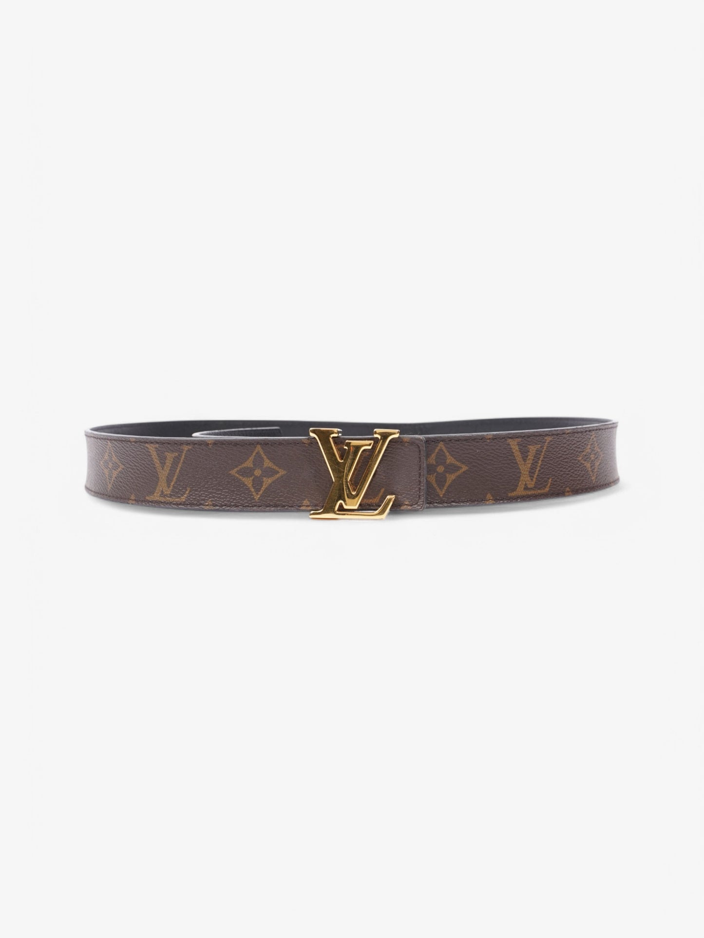 Louis Vuitton Initiales Reversible Coated 85cm 34" Monogram Canvas Black Gold Apparel