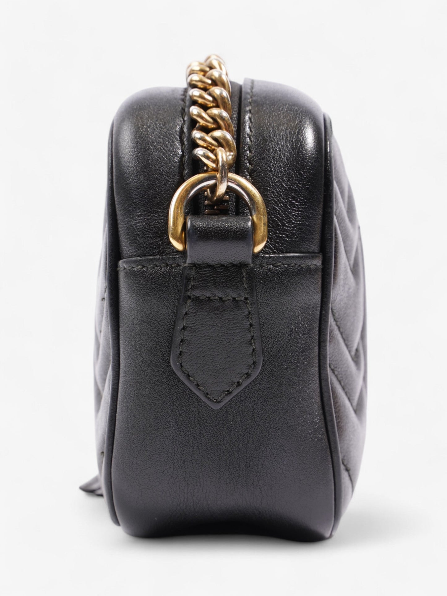 Gucci Marmont Mini Crossbody Bag Leather Matelasse 13
