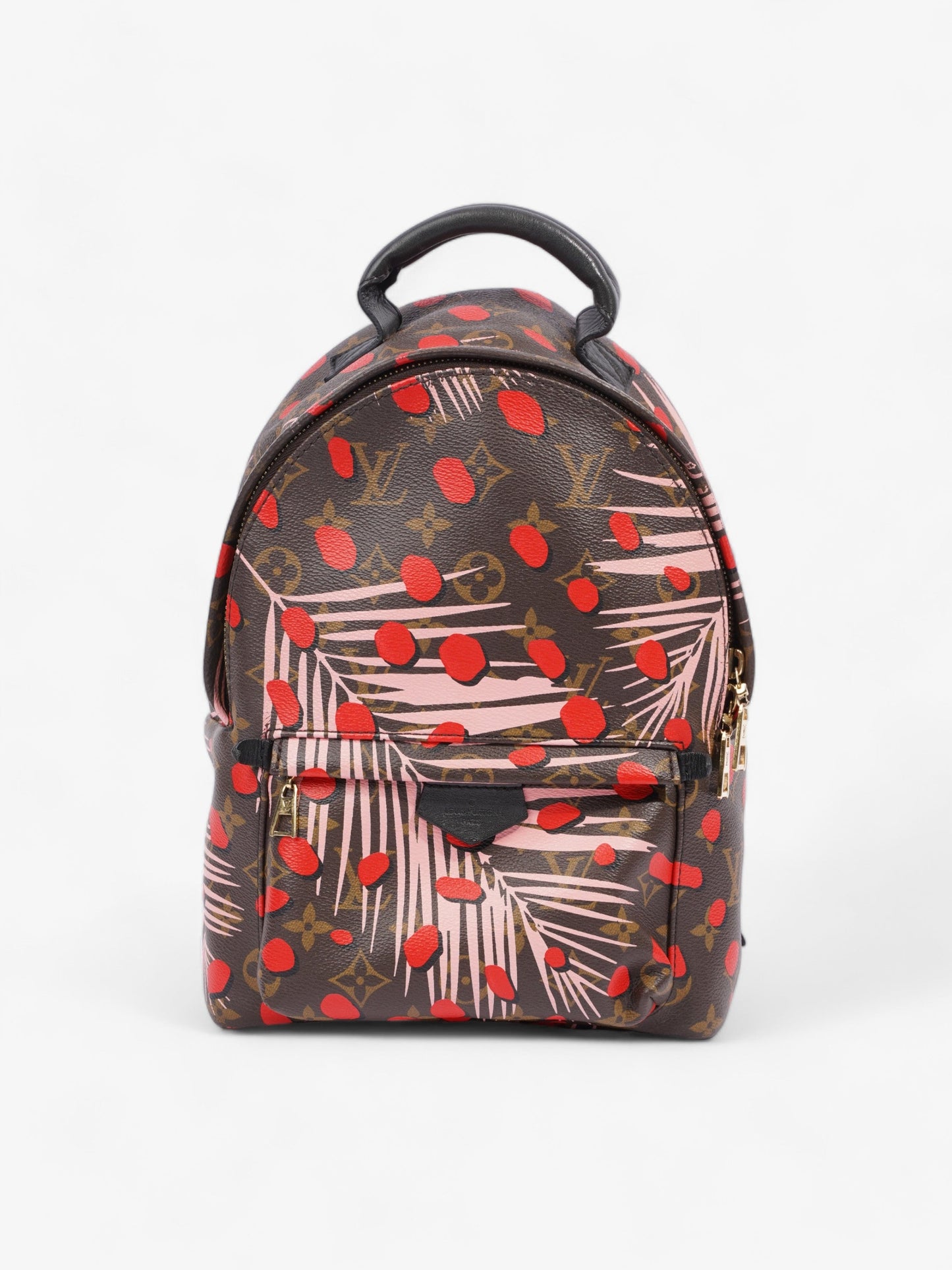 Louis Vuitton Jungle Dot Palm Springs Coated Monogram Canvas Coated Canvas Red Apparel