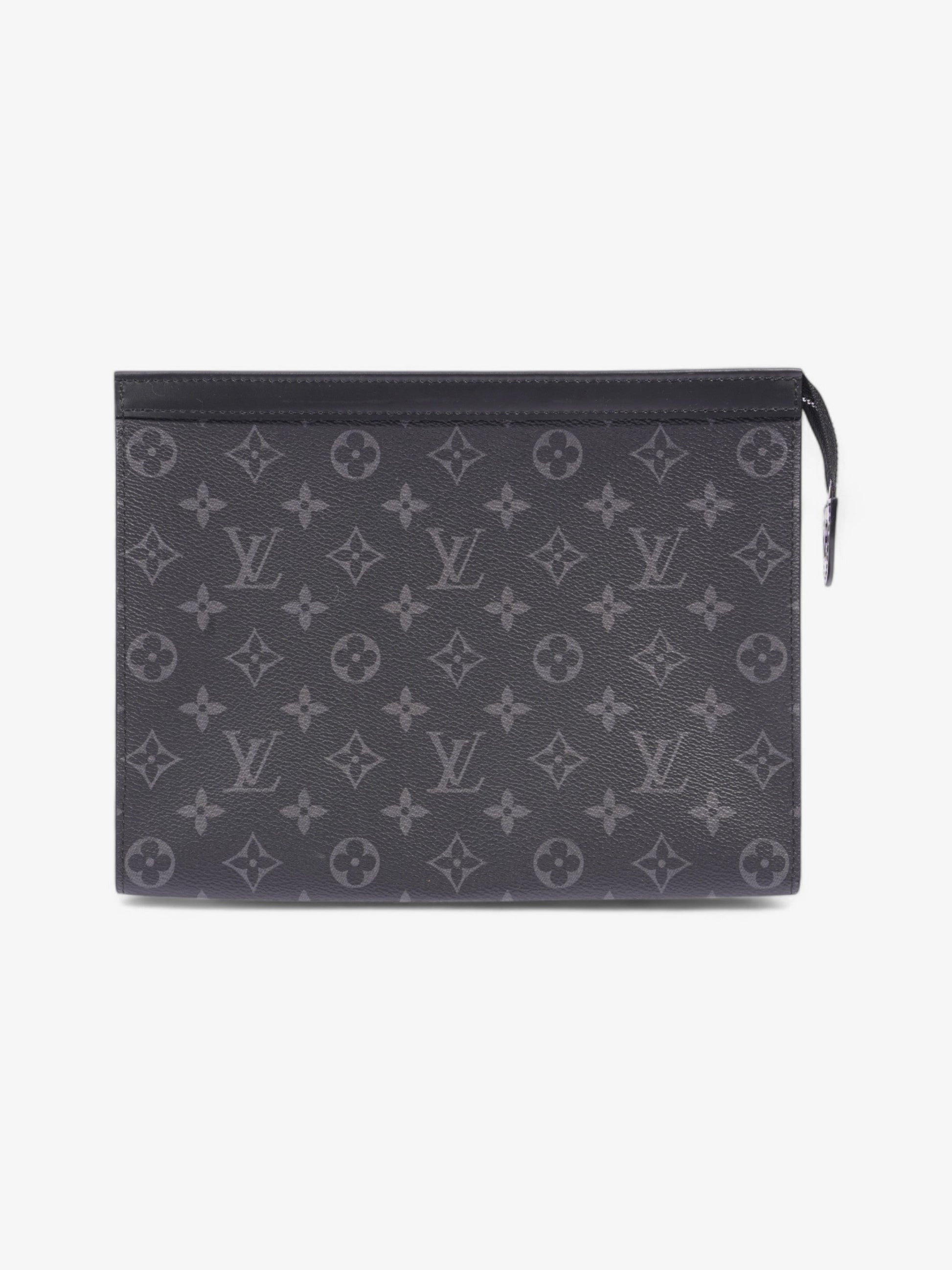 Louis Vuitton Pochette Voyage Eclipse Coated MM Monogram Canvas Coated Canvas Apparel