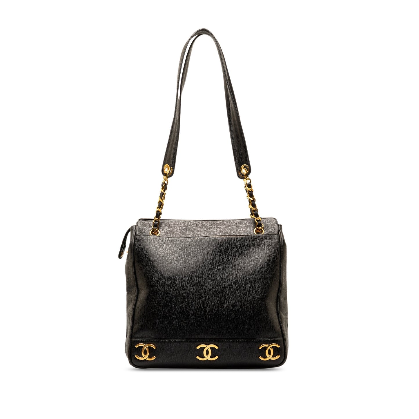 CHANEL Triple CC Caviar Tote Tote Bag