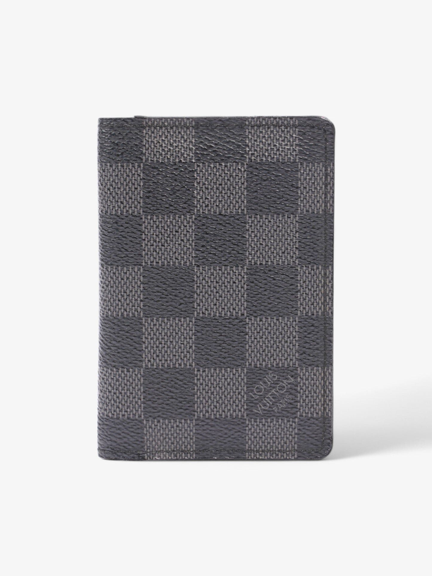 Louis Vuitton Card Holder Graphite Coated Damier Canvas Coated Canvas Wallet Case Canvas 4