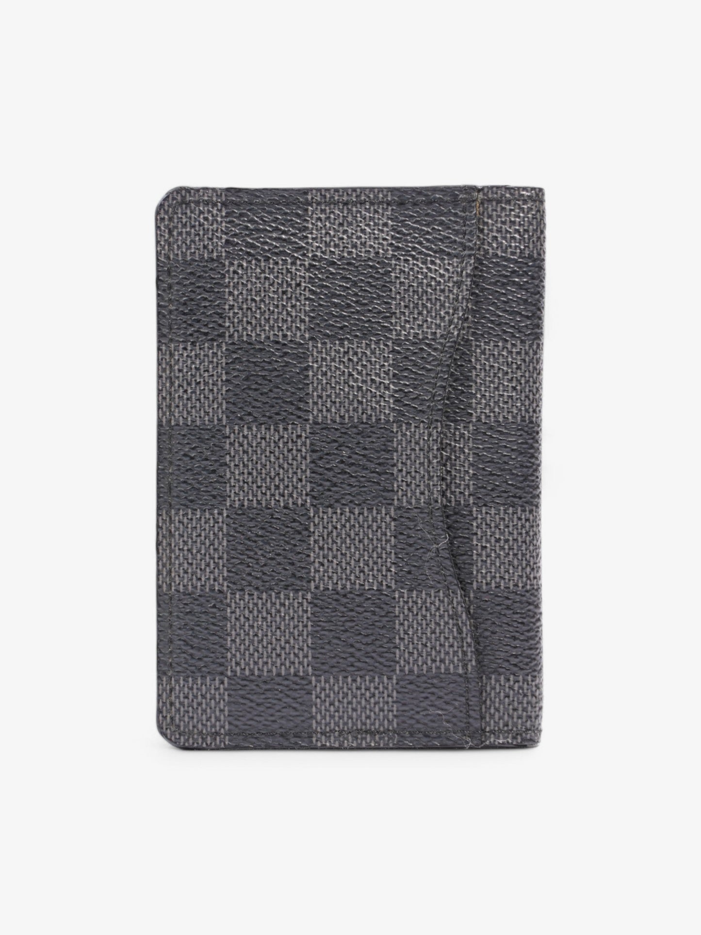 Louis Vuitton Card Holder Graphite Coated Damier Canvas Coated Canvas Wallet Case Canvas 4