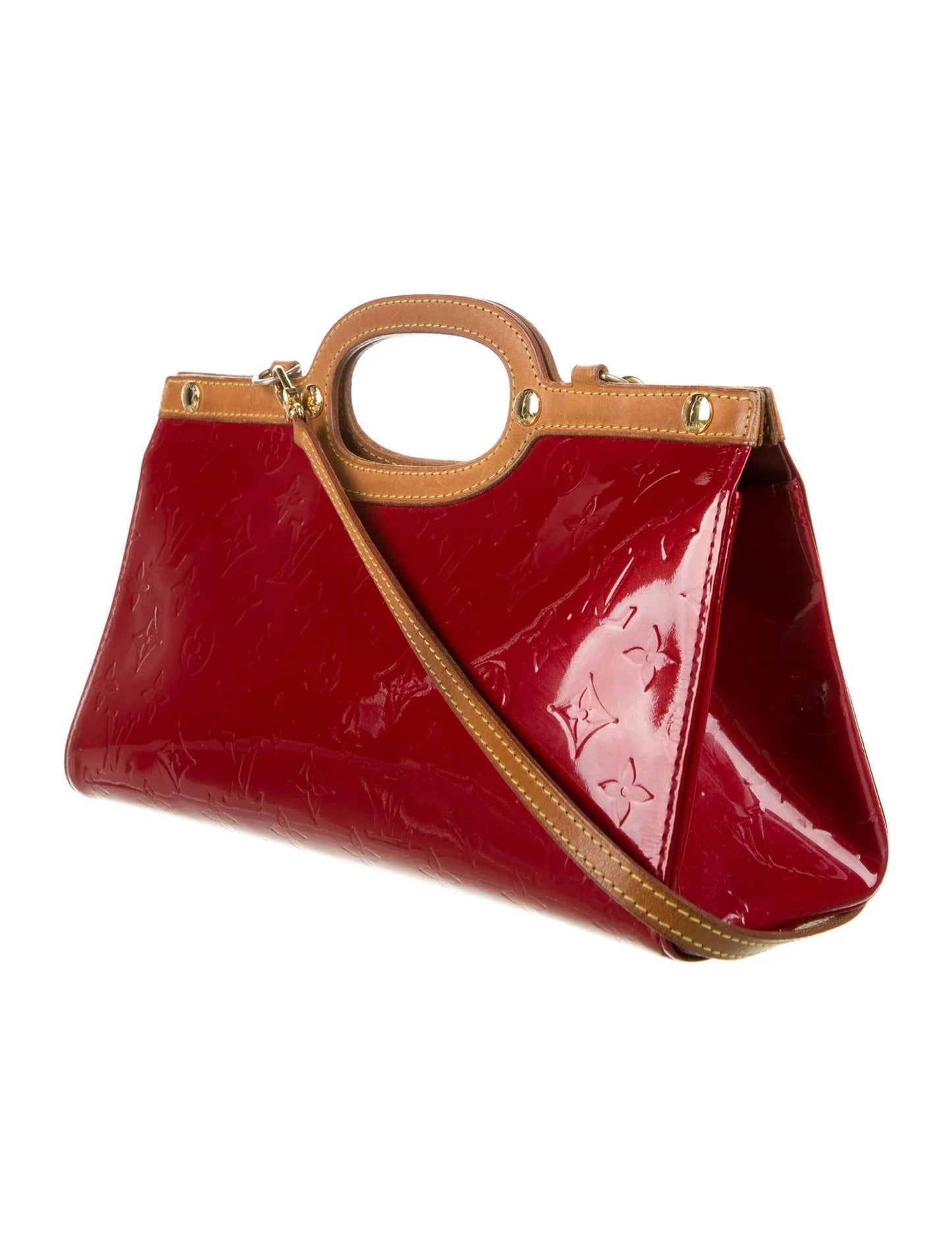 Louis Vuitton ROXBURY DRIVE POMME D'AMOUR Vernis Handbag