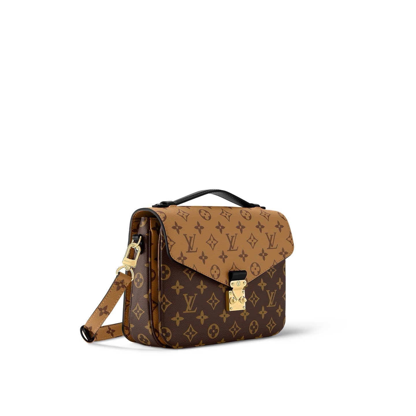 Louis Vuitton REVERSE POCHETTE MÉTIS Monogram Clutch Bag