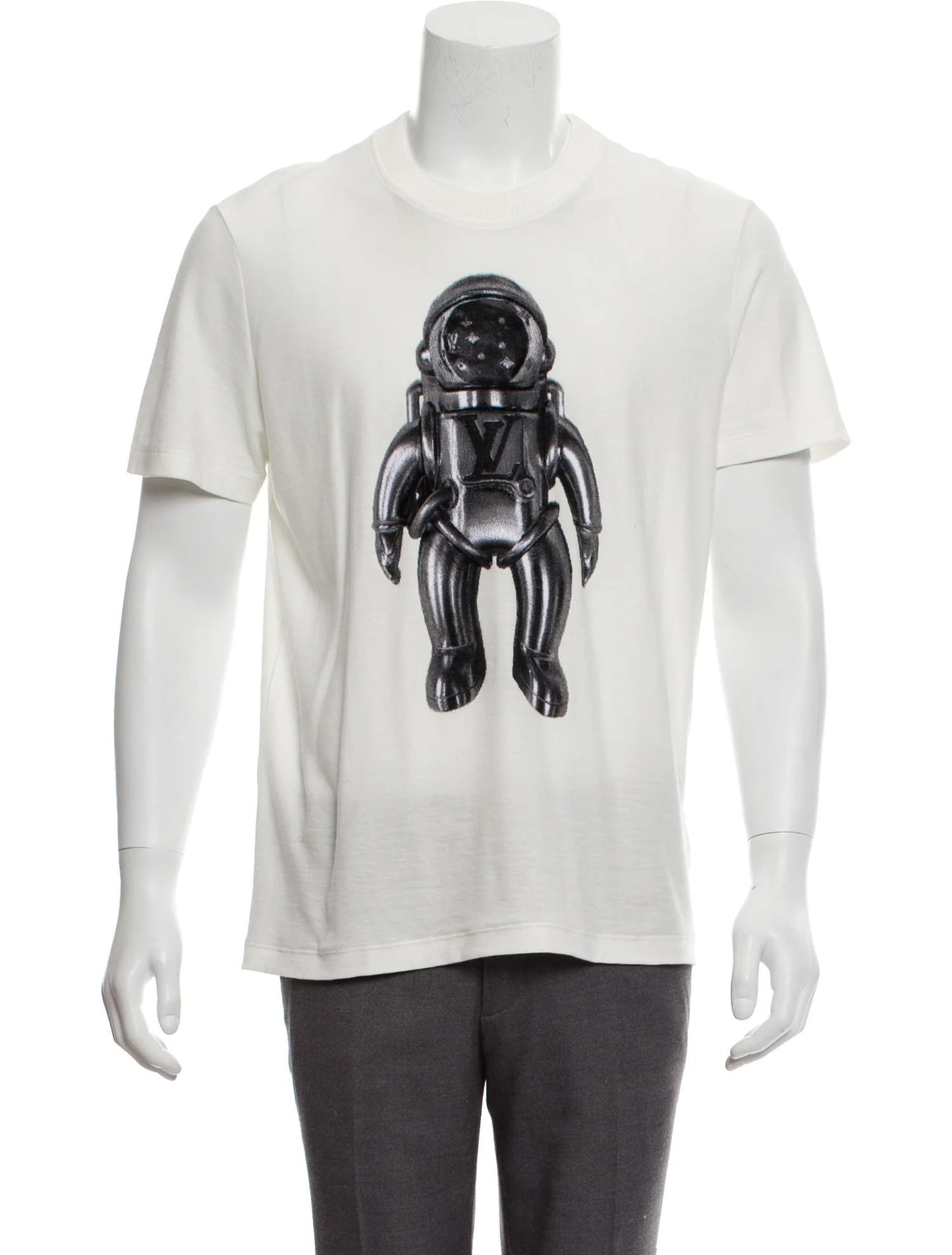 Louis Vuitton COTTON JACQUARD VELOUR SPACEMAN T-SHIRT Apparel