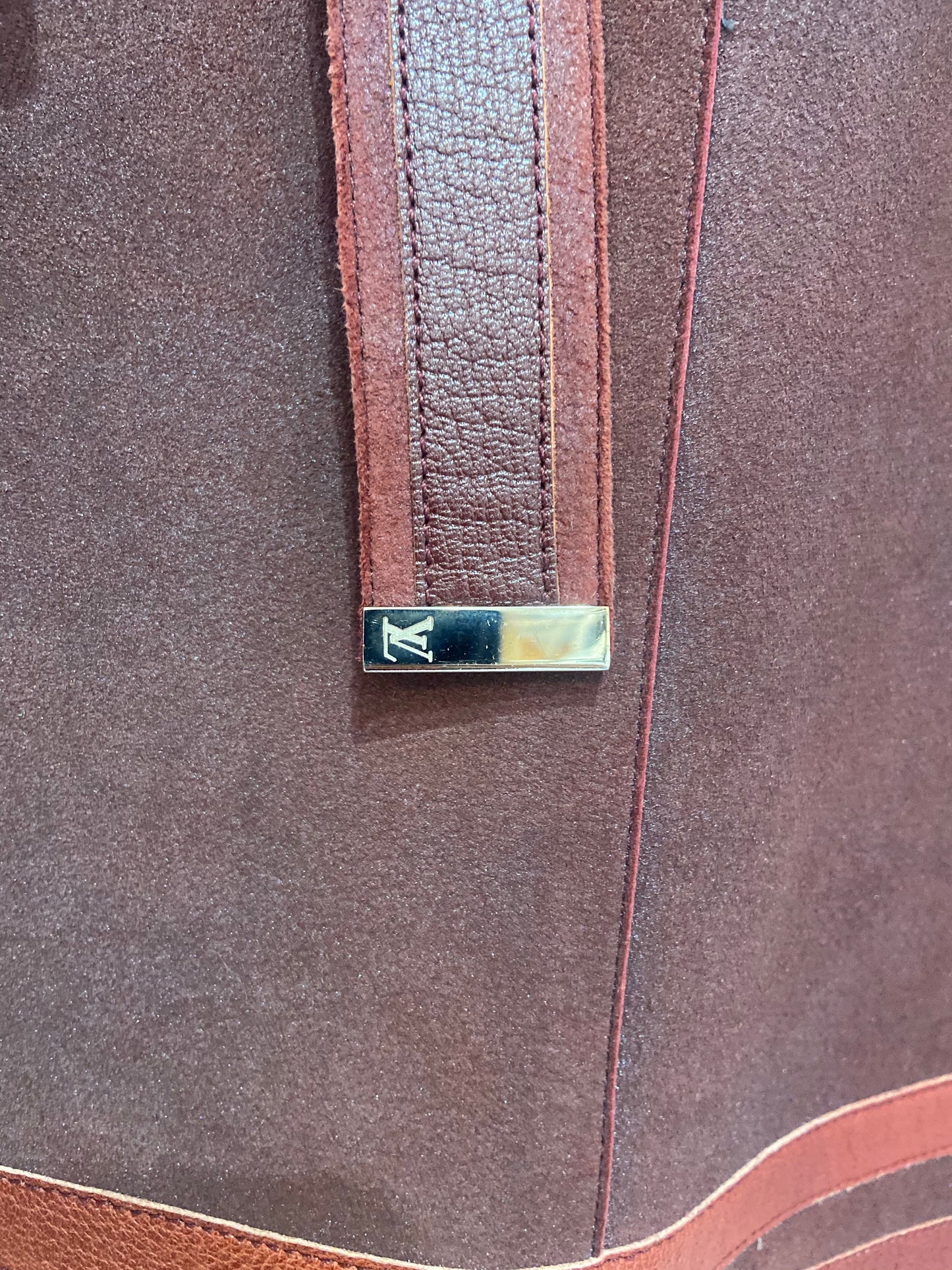 Louis Vuitton BELTED AGNEAU SKIRT Lambskin Apparel