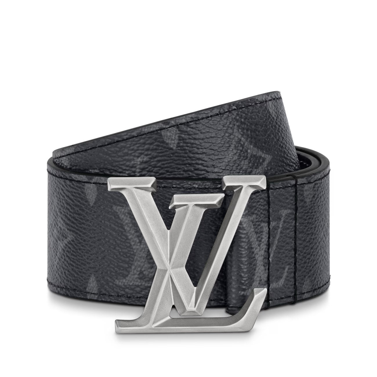 Louis Vuitton BUCKLE BELT Monogram Black