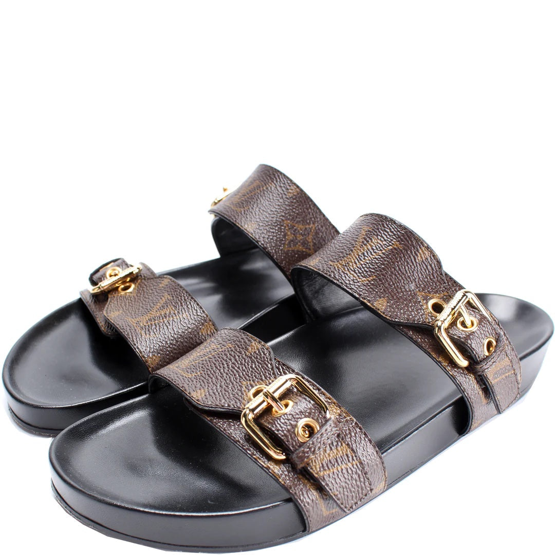 Louis Vuitton BOM DIA COMFORT MULES Monogram Shoes