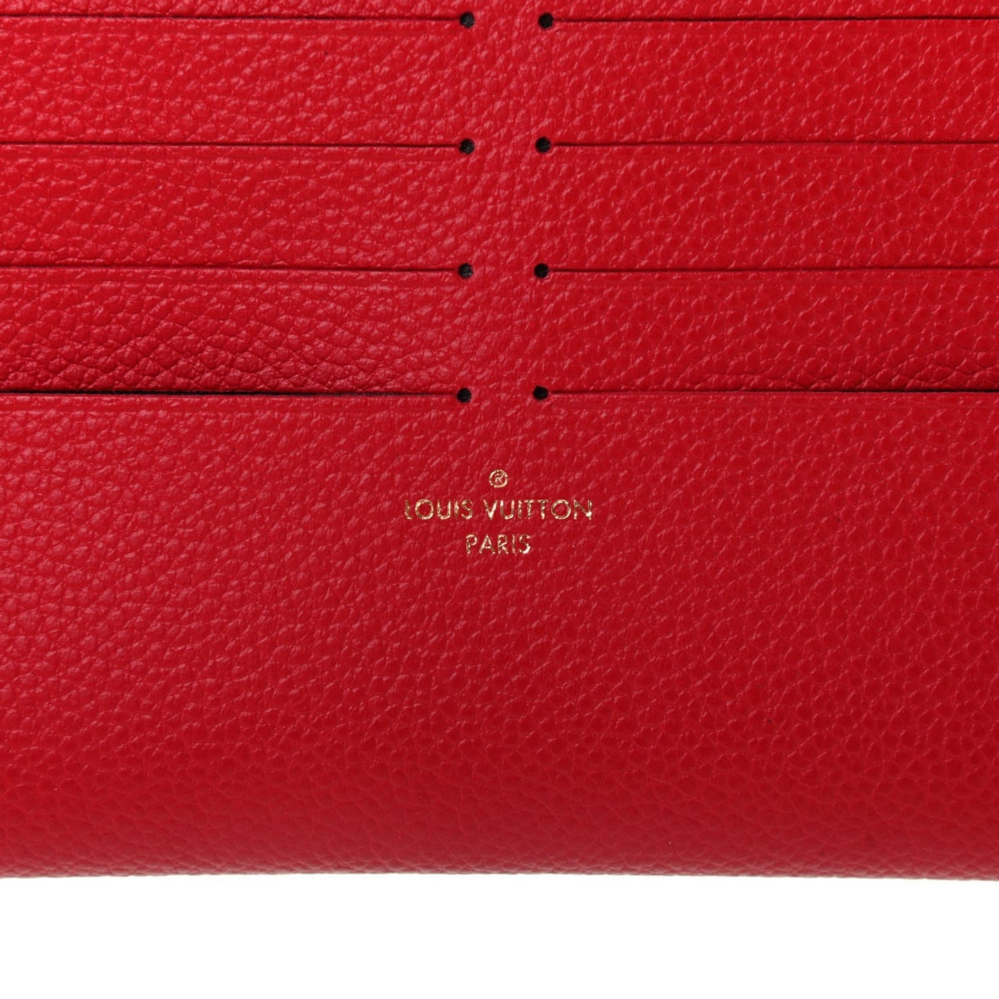 Louis Vuitton FELICIE CARD HOLDER INSERT Leather Calfskin Wallet Case