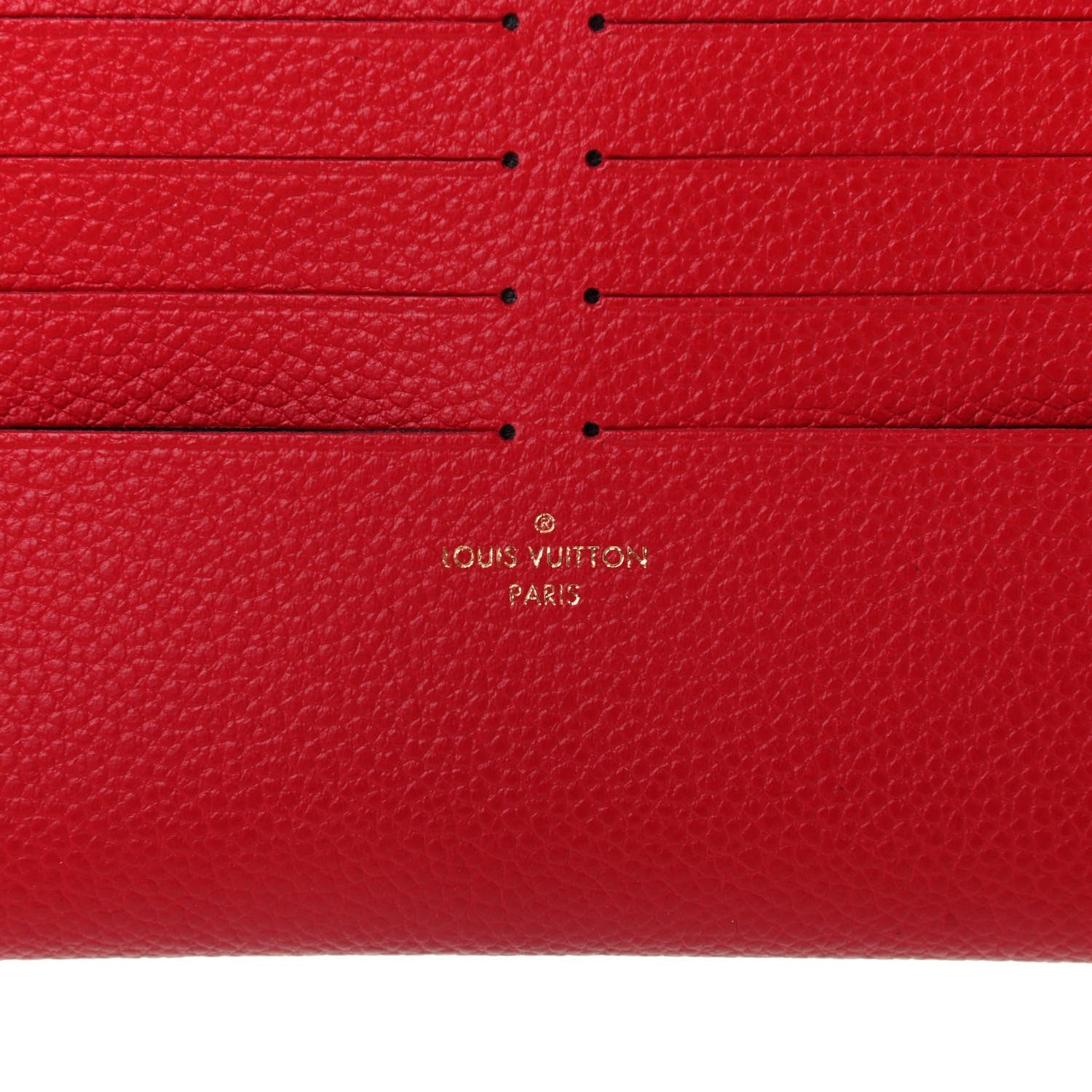 Louis Vuitton FELICIE CARD HOLDER INSERT Leather Calfskin Wallet Case