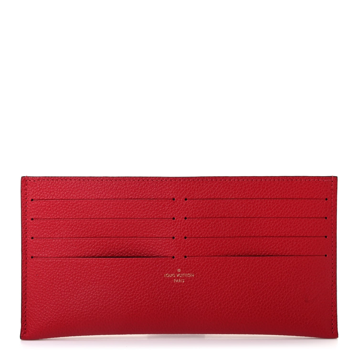 Louis Vuitton FELICIE CARD HOLDER INSERT Leather Calfskin Wallet Case