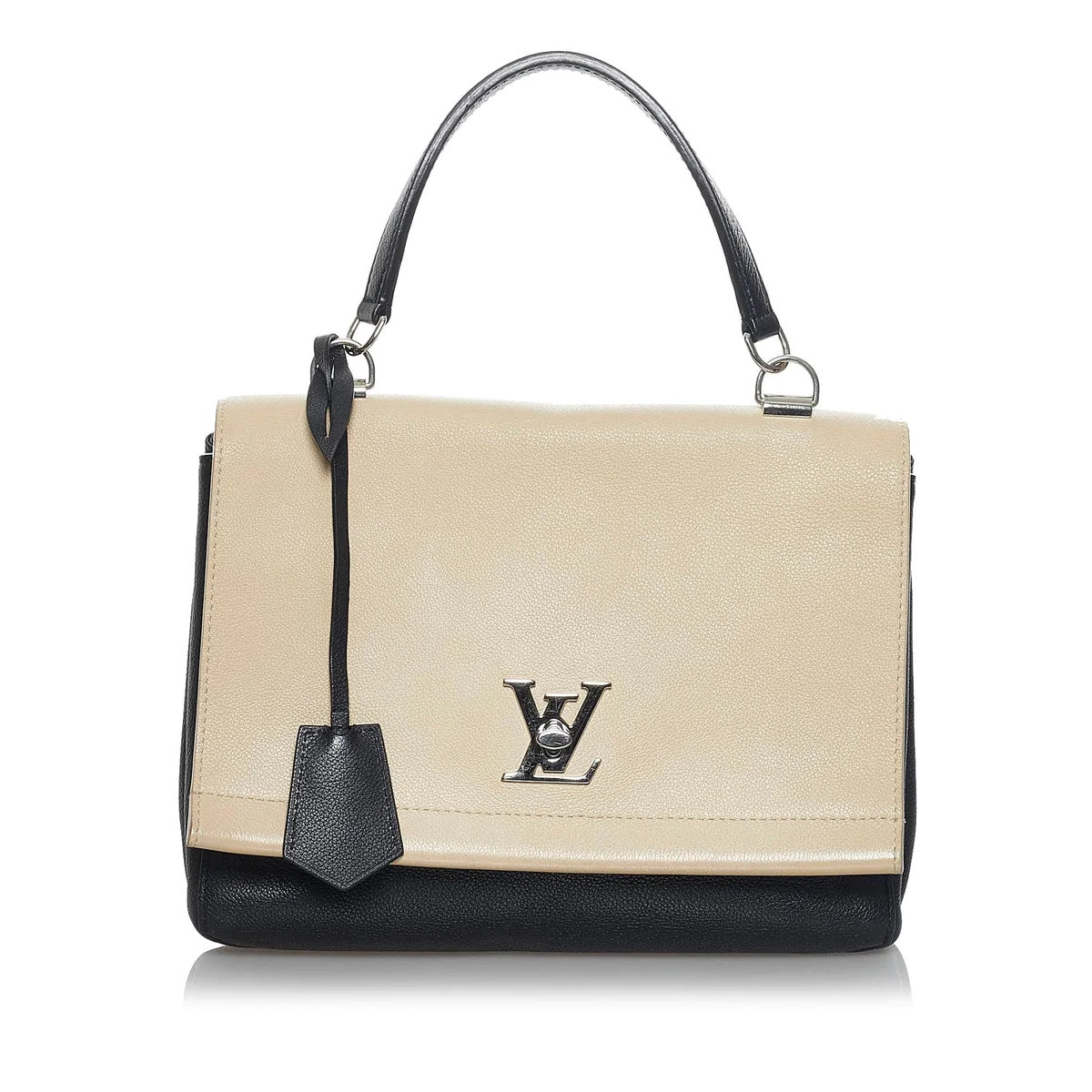 Louis Vuitton LOCKME II Leather Calfskin Handbag