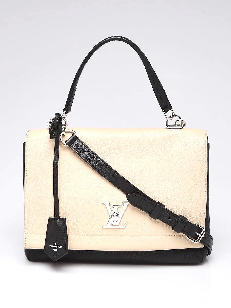 Louis Vuitton LOCKME II Leather Calfskin Handbag
