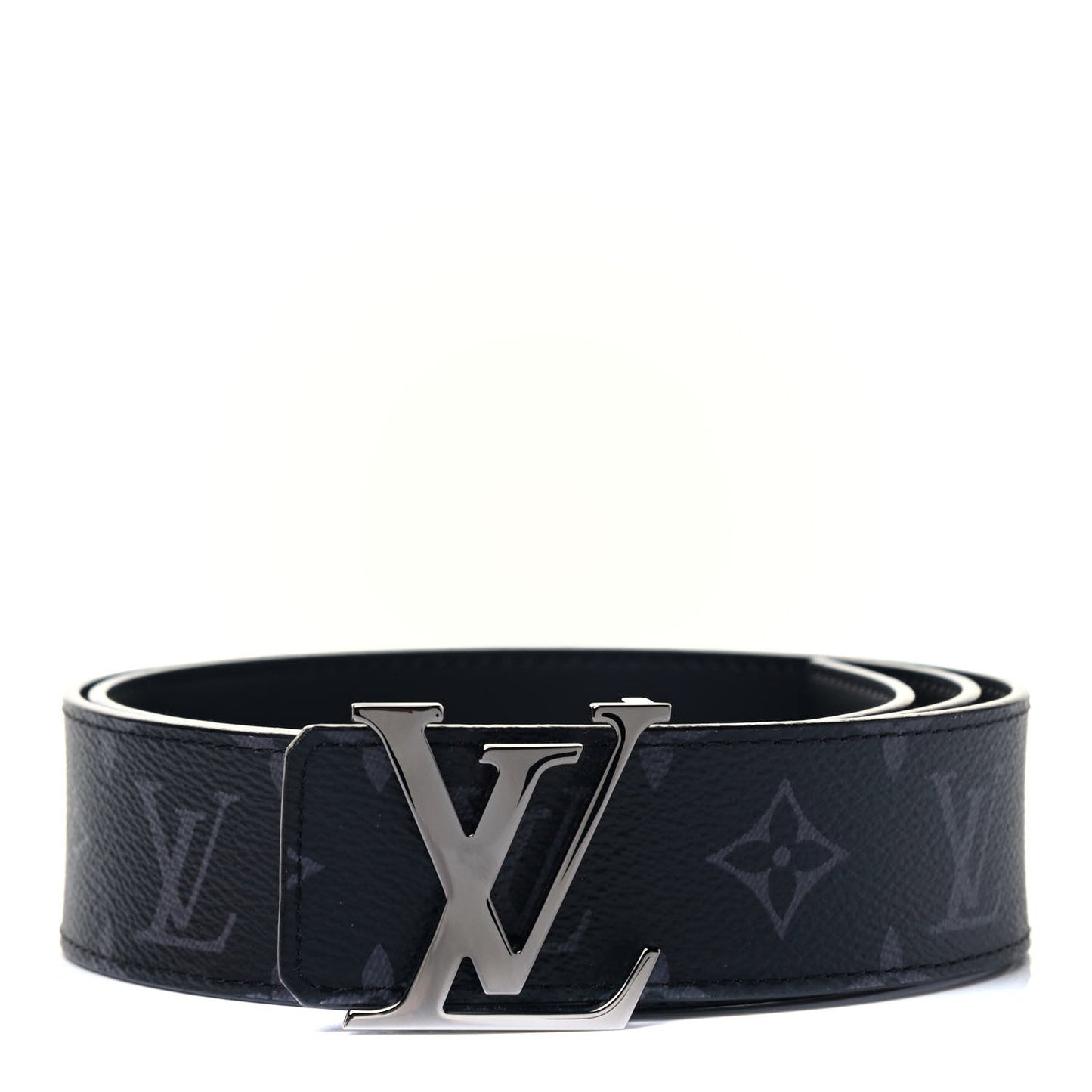 Louis Vuitton ECLIPSE 40MM INITIALS BELT Monogram Calfskin