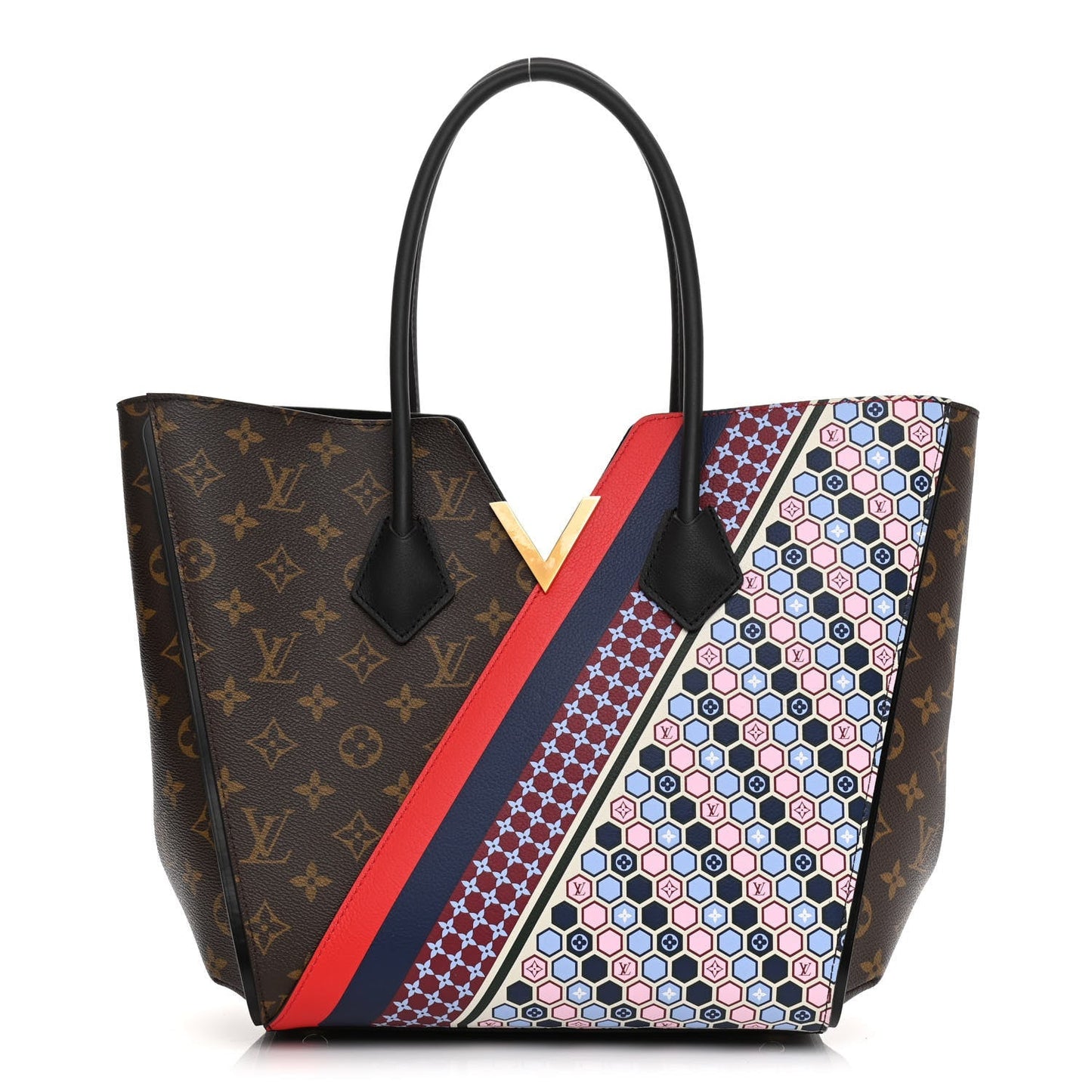 Louis Vuitton KIMONO MM Monogram Calfskin Tote Bag