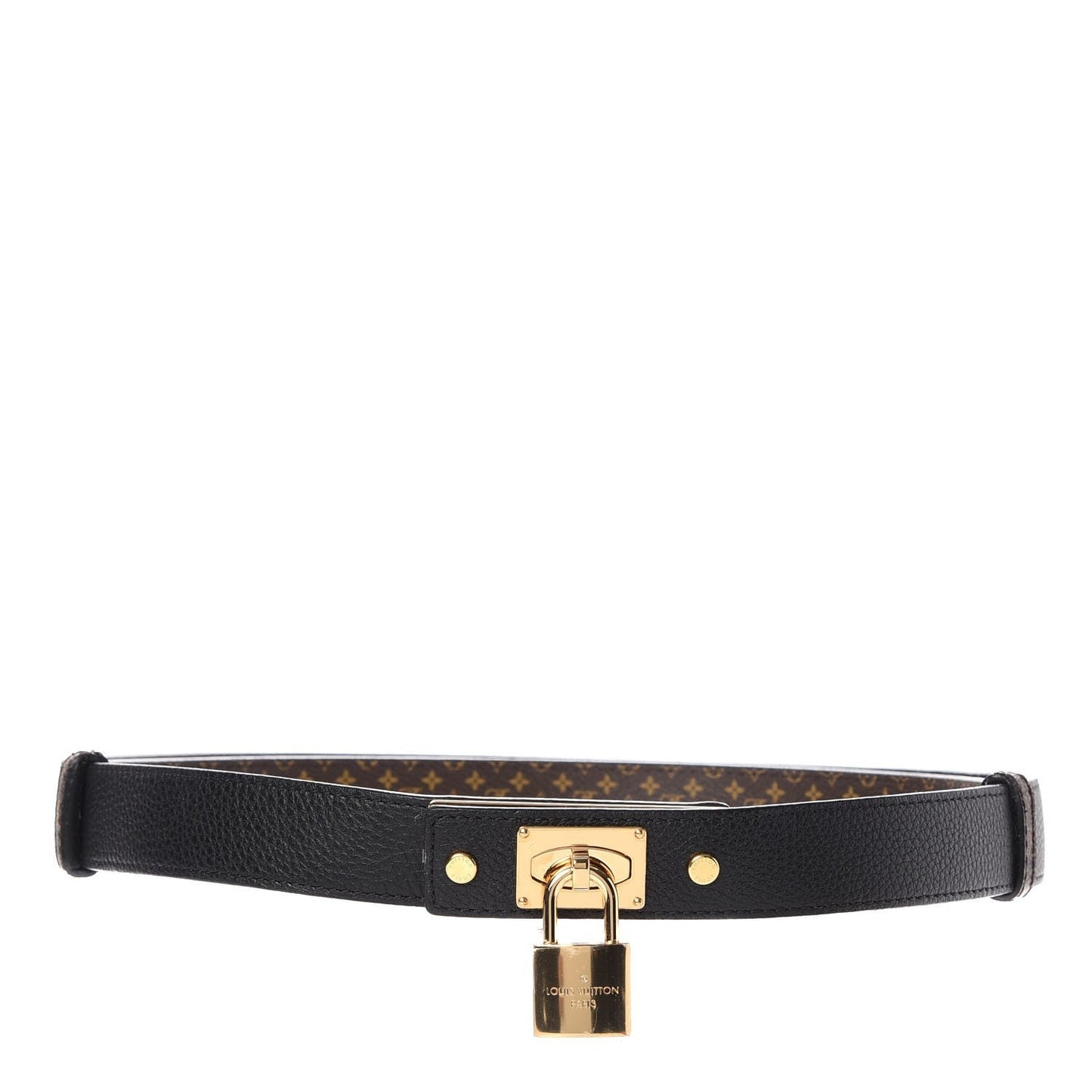 Louis Vuitton LOCK ME BELT Monogram Calfskin