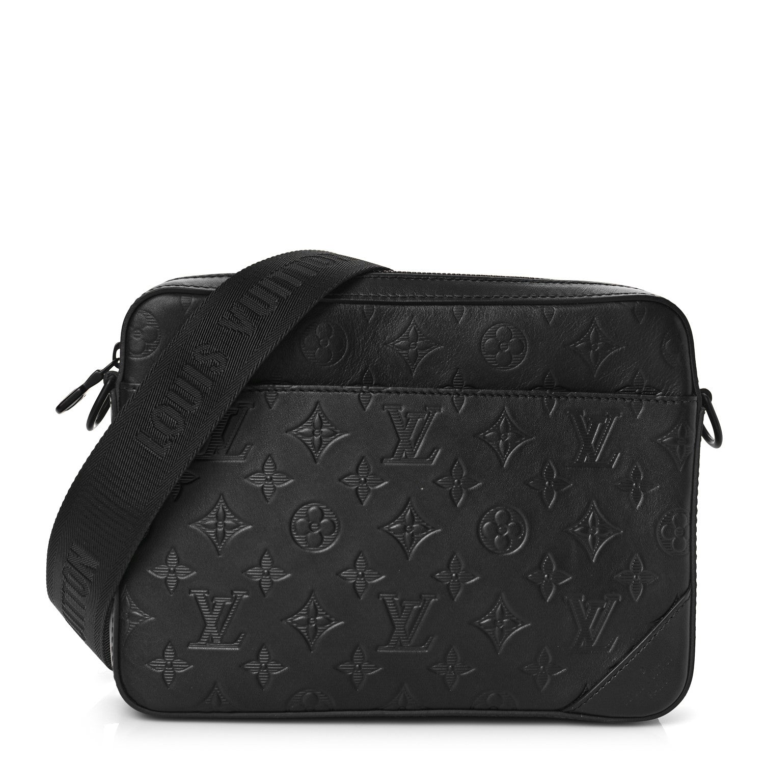 Louis Vuitton SHADOW Monogram Leather Calfskin Crossbody Bag