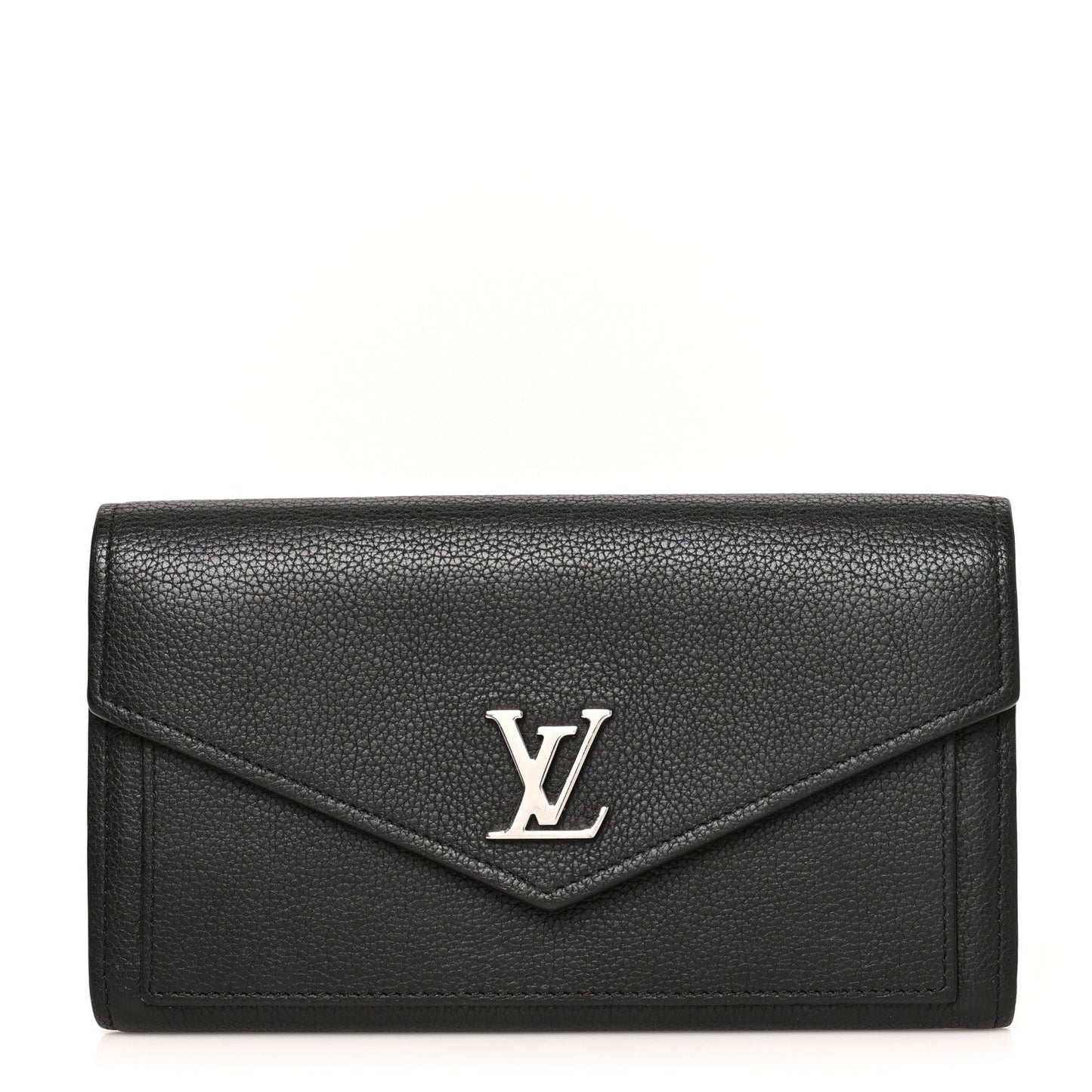 Louis Vuitton MY LOCKME Leather Calfskin Wallet Case