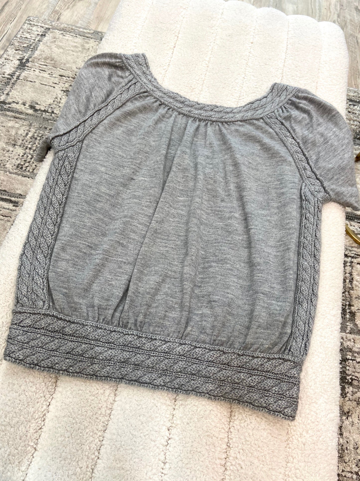 Louis Vuitton CASHMERE KNITTED SHORT SLEEVE TOP Handbag