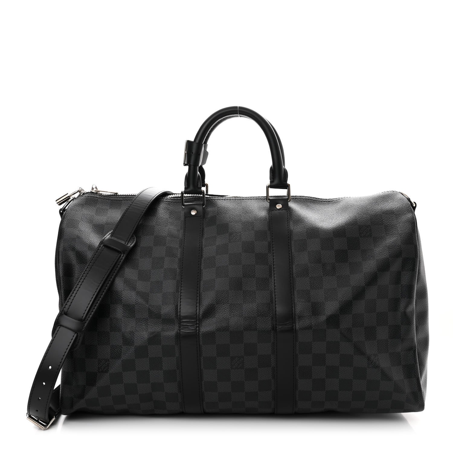 Louis Vuitton GRAPHITE KEEPALL BANDOULIÈRE 45 Damier Travel Bag Bag 1