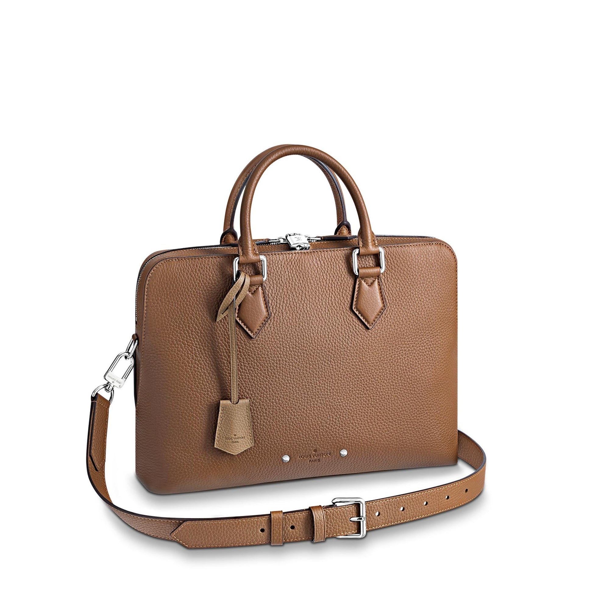 Louis Vuitton CUIR PORTE- VOYAGE PM Handbag