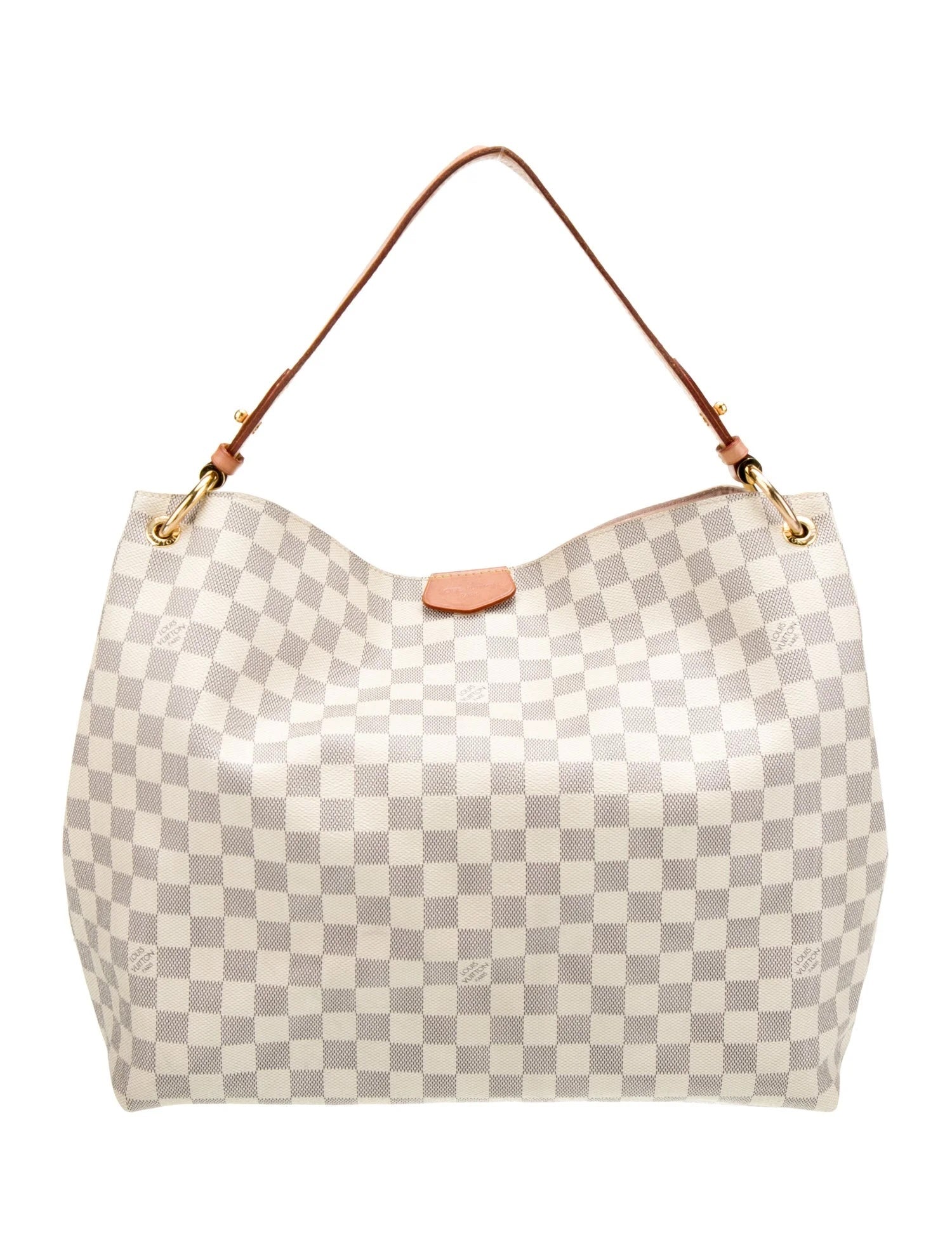 Louis Vuitton AZUR GRACEFUL MM HOBO Damier Shoulder Bag