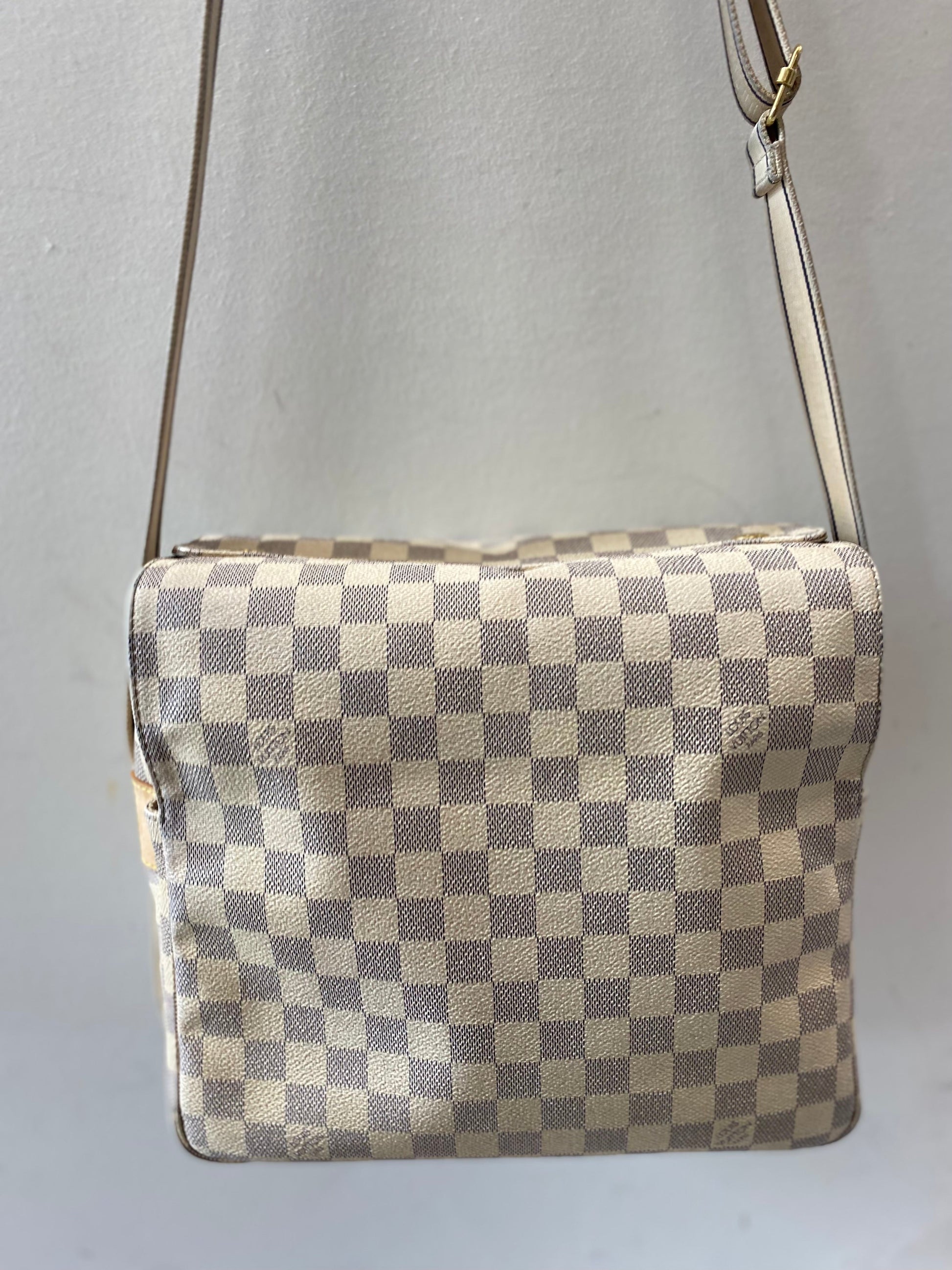 Louis Vuitton AZUR NAVIGLIO Damier Crossbody Bag