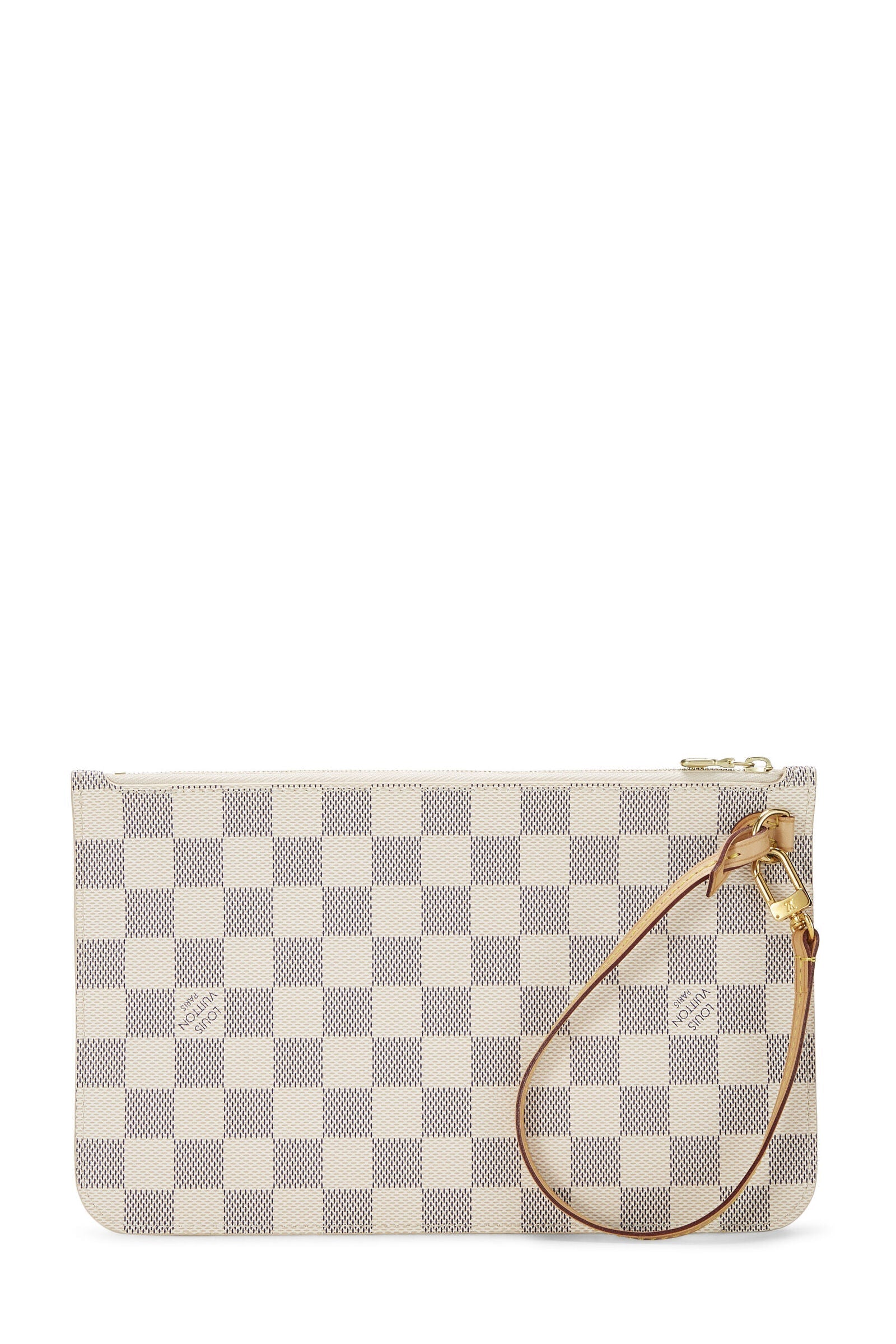 Louis Vuitton AZUR NM GM POCHETTE Damier Neverfull Tote Bag