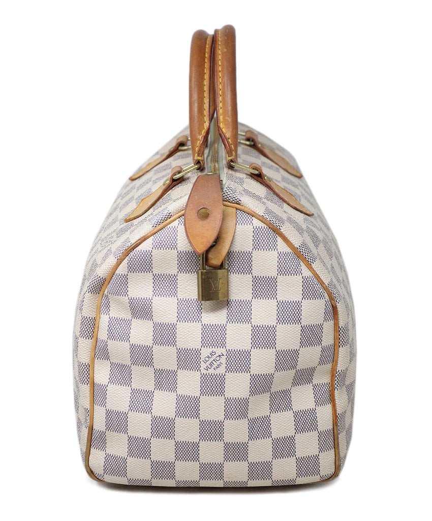 Louis Vuitton AZUR SPEEDY 25 Damier Handbag 25 Handbag