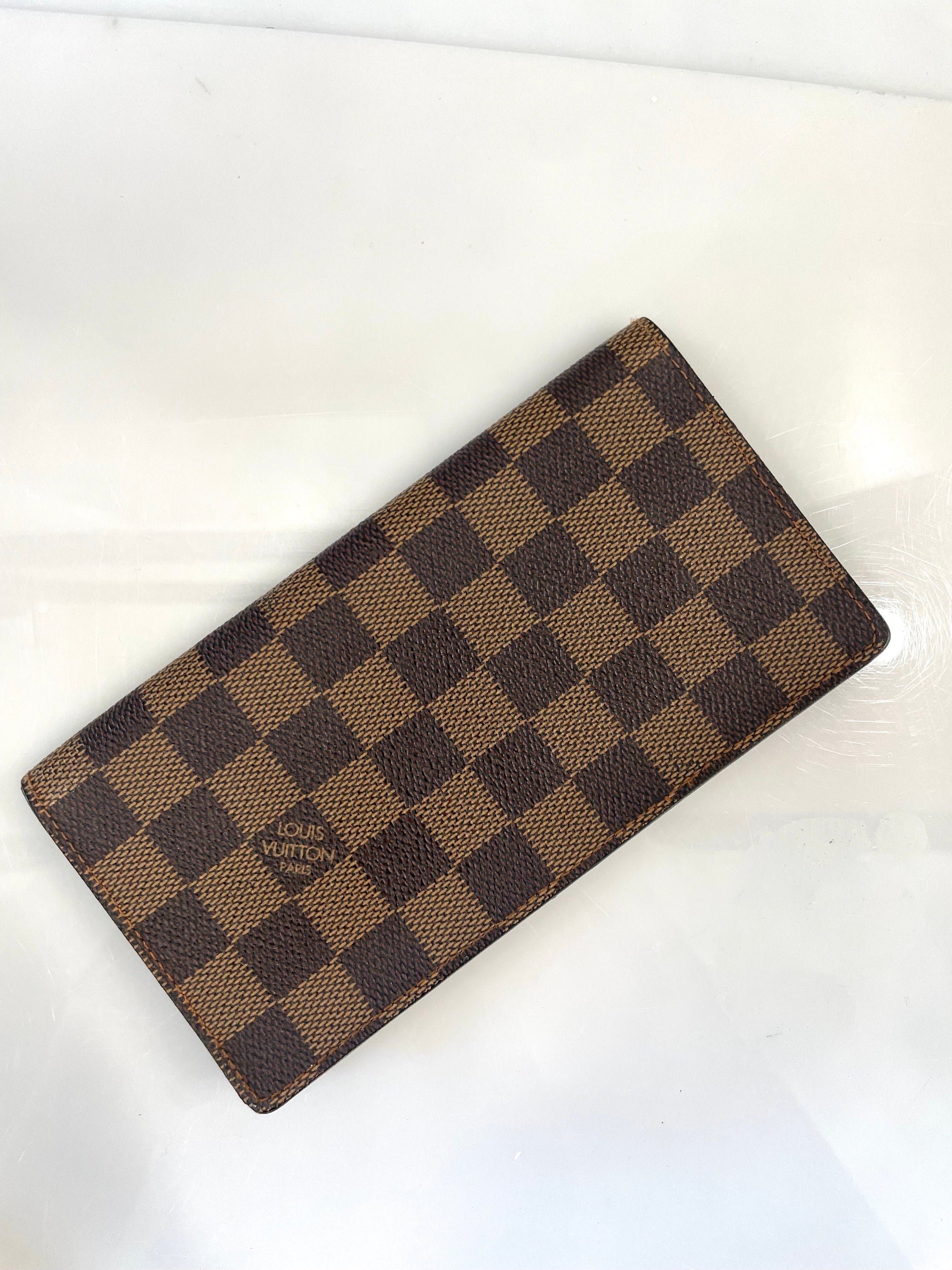 Louis Vuitton EBENE BRAZZA Damier Wallet Case