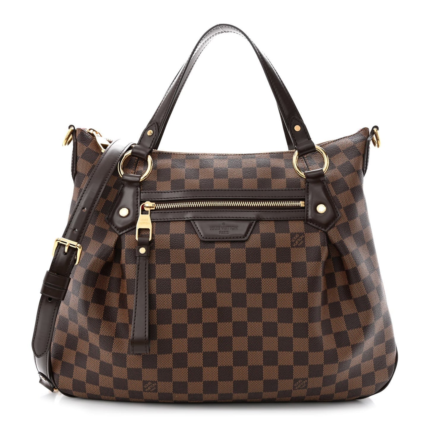 Louis Vuitton EBENE EVORA GM Damier Shoulder Bag