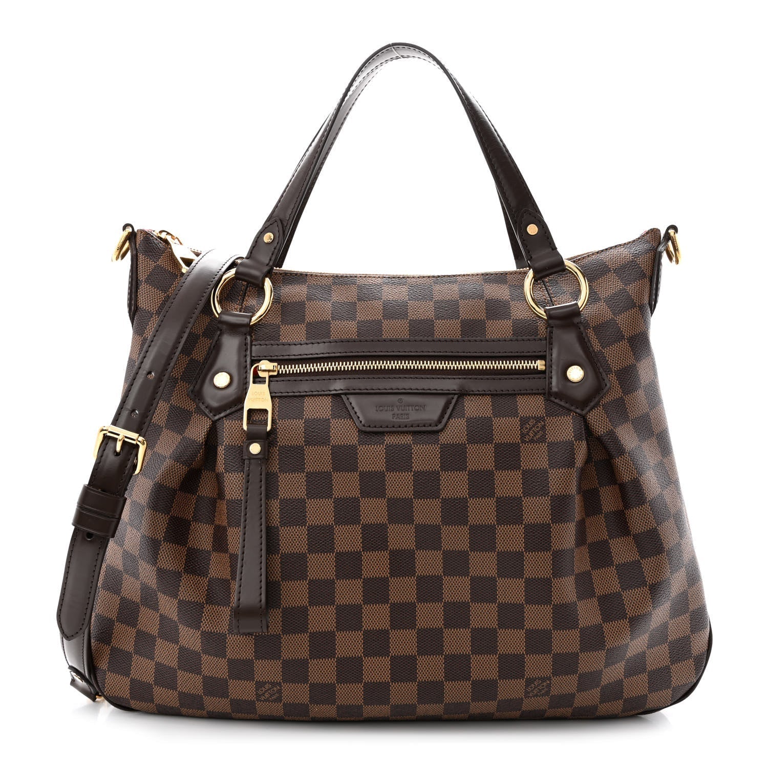 Louis Vuitton EBENE EVORA GM Damier Shoulder Bag