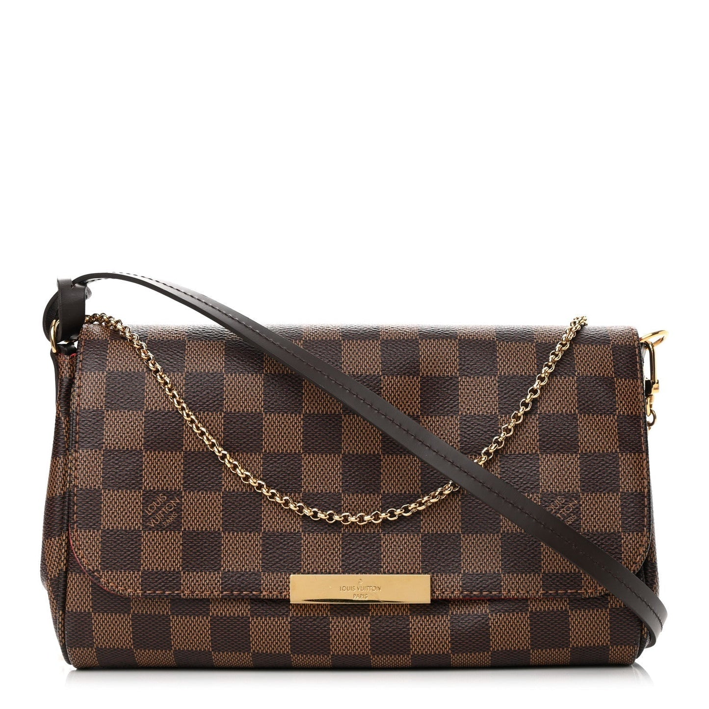 Louis Vuitton EBENE FAVORITE MM Damier Handbag