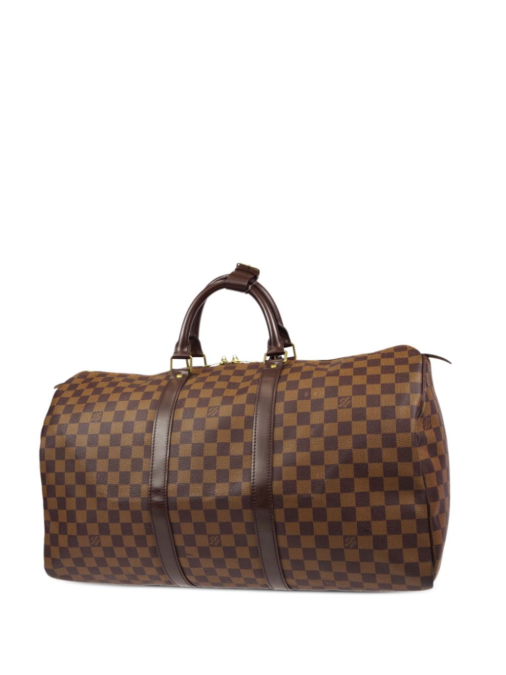 Louis Vuitton EBENE KEEPALL 50 Damier Travel Bag