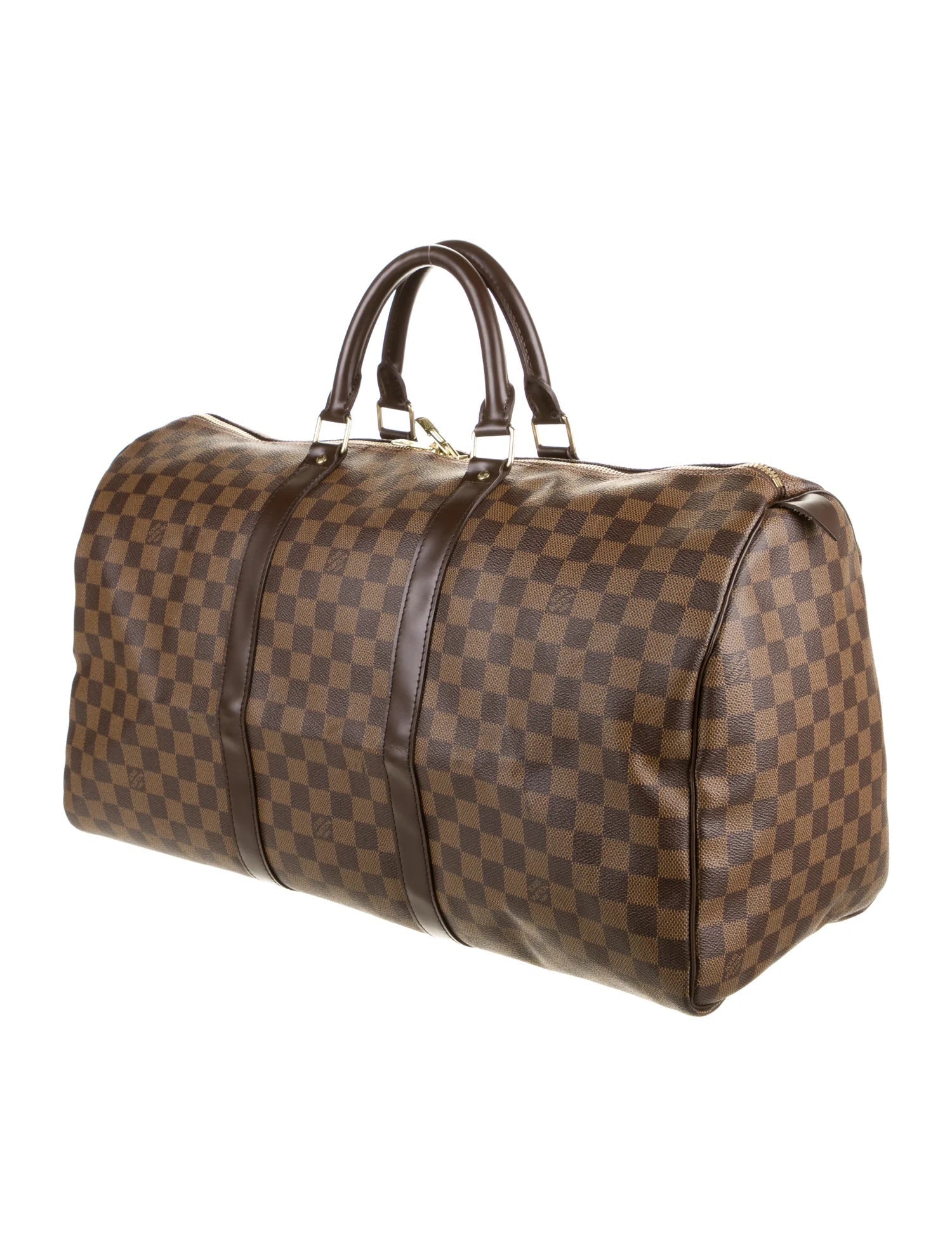 Louis Vuitton EBENE KEEPALL 50 Damier Travel Bag