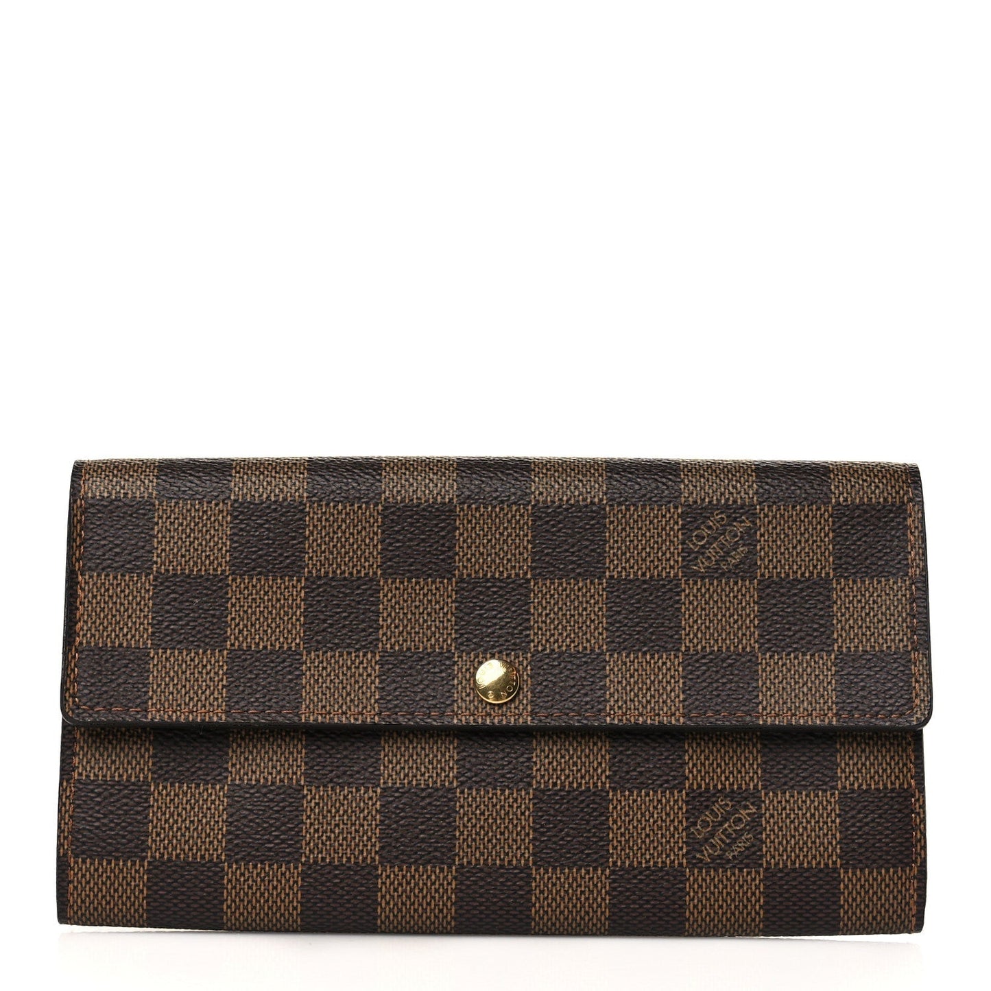 Louis Vuitton EBENE SARAH Damier Wallet Case