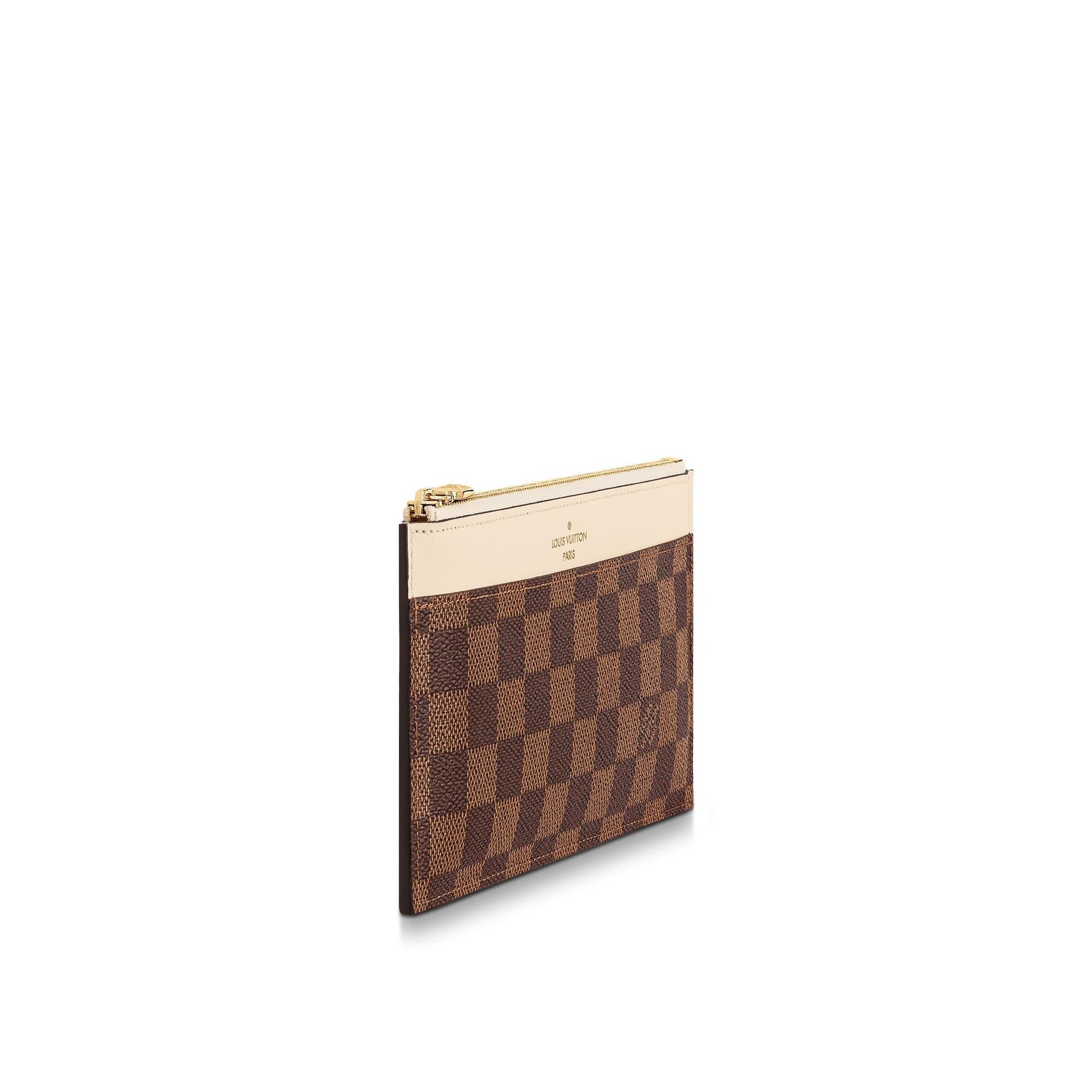 Louis Vuitton EBENE SLIM PURSE Damier Handbag